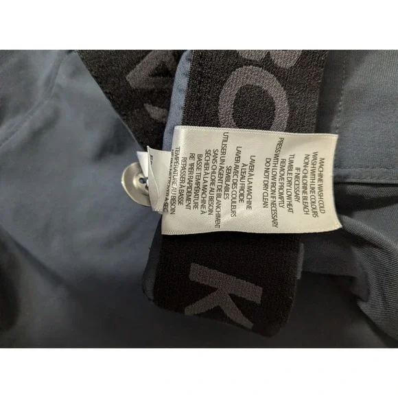 KARBON Lightweight Stretch Golf Chino Pants Mens 40 X 32 Navy Blue - Picture 6 of 7